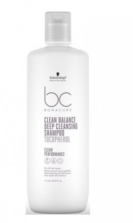 Schwarzkopf Professional Bonacure Clean Balance Deep Cleansing Shampoo -    (1000 )