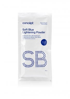 Concept Soft Blue Lightening Powder Pure White -     (30 )