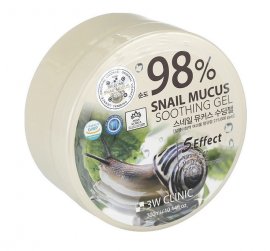 3W Clinic Snail Mucus Soothing Gel -     98 % (300 )