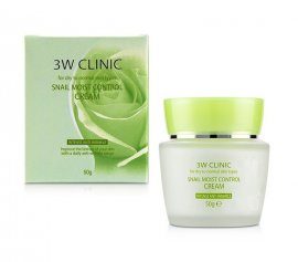 3W Clinic Snail Moist Control Cream -      (50 )