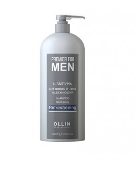 Ollin Professional Premier for Men Hair&Body Refreshening Shampoo -       (1000 )