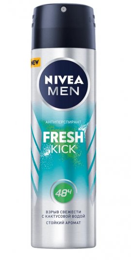Nivea Men Fresh Kick - -   150 
