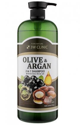 3W Clinic Olive&Argan 2in1 Shampoo -     / (1500 )