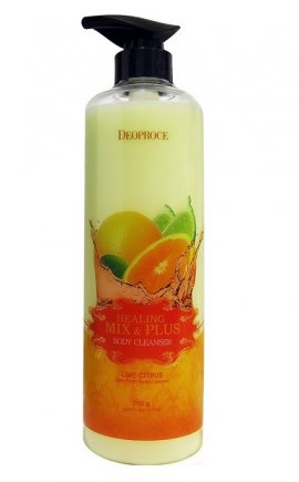 Deoproce Healing Mix & Plus Body Cleanser Lime Citrus -         (750 )