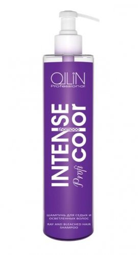 Ollin Professional Intense Profi Color Gray and bleached hair shampoo -       (250 )