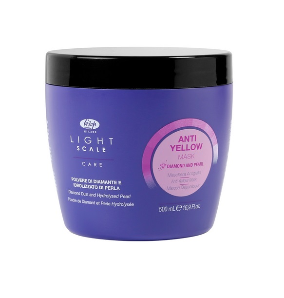 Lisap Light Scale Care Anti Yellow Mask - Маска для осветленных ...