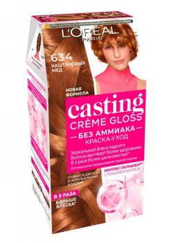 L`oreal Paris Casting Creme Gloss - ������� ����-������ ��� ����� - 634 ���������� ��� (180 ��)