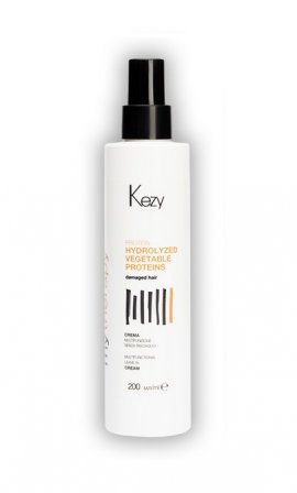 Kezy Protein Multifunctional Leave In Cream - �������������������� ����������� ����������� ���� ��� ����� (200 ��)