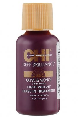 CHI Deep Brilliance Shine Serum Light Weight Leave-In Treatment -  -   (15 )