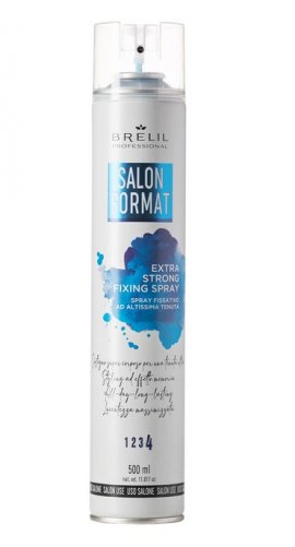 Brelil Professional Salon Format Extra Strong Fixing Spray - ������������ ����� ����� ������� �������� (500 ��)