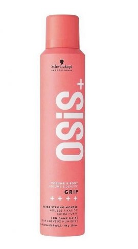 Schwarzkopf Professional Osis Grip Super Hold Mousse - ���� ������������� �������� ��� �������� ������� (200 ��)