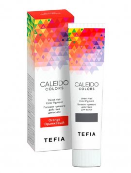 Tefia Caleido Colors Direct Hair Color Pigment - ������� ������� �������� ��� ����� Orange/ ��������� (100 ��)