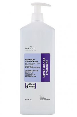 Brelil Amino Traitement Silver Blonde Shampoo -    ,     (1000 )