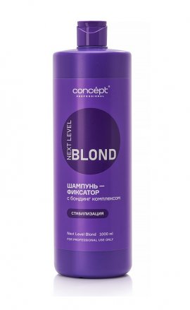 Concept Next Level Blond Fixing Shampoo With Bondinig Complex - -    (1000 )