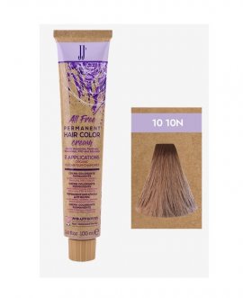 JJ All Frfee Permanent Color - ���������������� ������������ ����-������ ��� ����� 10 10N - ������� ����� (100 ��)