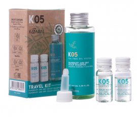 Kaaral K05 Travel Kit Dandruff And Dry Scalp -        (100  + 2 x 10 )