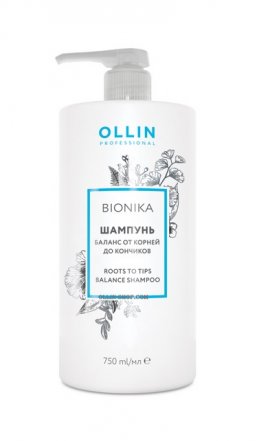 Ollin BioNika Roots To Tips Balance Shampoo -       (750 )