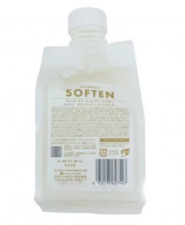 Lebel One Shampoo Soften - ������� ����������������� ��� ����������, ������������� � ����������� ����� (500 ��)