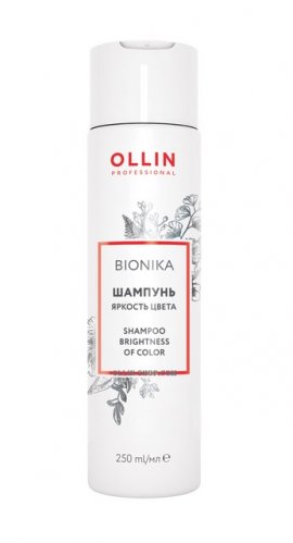 Ollin BioNika Brightness Hair Shampoo -     " " (250 )