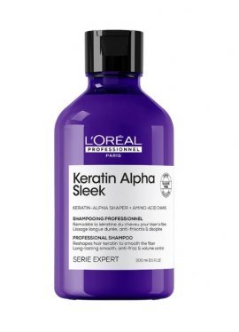 L`oreal Professionnel Keratin Alpha Sleek Shampoo - ������� ��� ����������� ����� (300 ��)