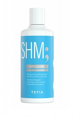 Tefia MyCare Moisturizing Shampoo for Dry and Curly Hair - ����������� ������� ��� ����� � �������� ����� (300 ��)
