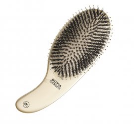 Olivia Garden - ٸ��� ��� ����� Expert Care Curve Boar&Nylon Bristles Gold