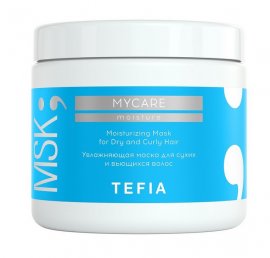 Tefia MyCare Moisturizing Mask for Dry and Curly Hair - ����������� ����� ��� ����� � �������� ����� (500 ��)