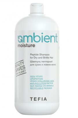 Tefia Ambient Moisture Peptide Shampoo for Dry and Brittle Hair - ������� ��������� ��� ����� � ������ ����� (950 ��)